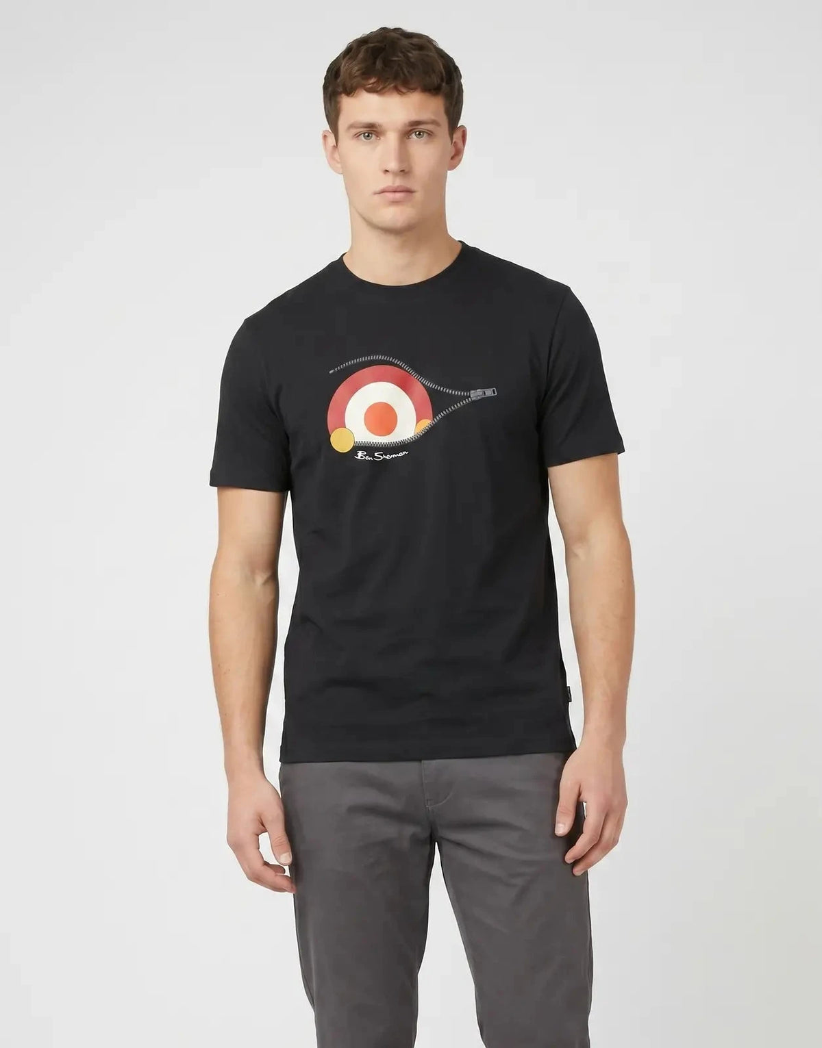Ben Sherman Sneaky Target Black T-Shirt - Subwear