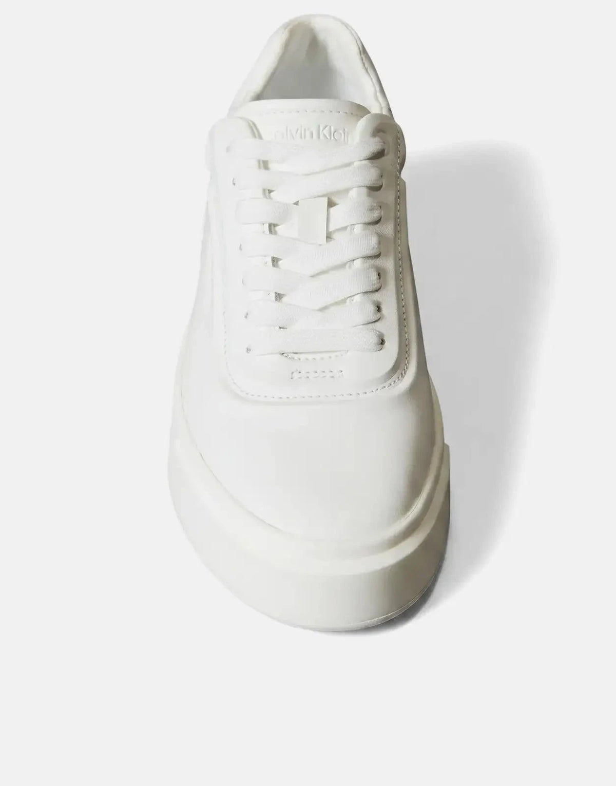 Calvin Klein Basket Cupsole OXF Laceup White Sneakers - Subwear