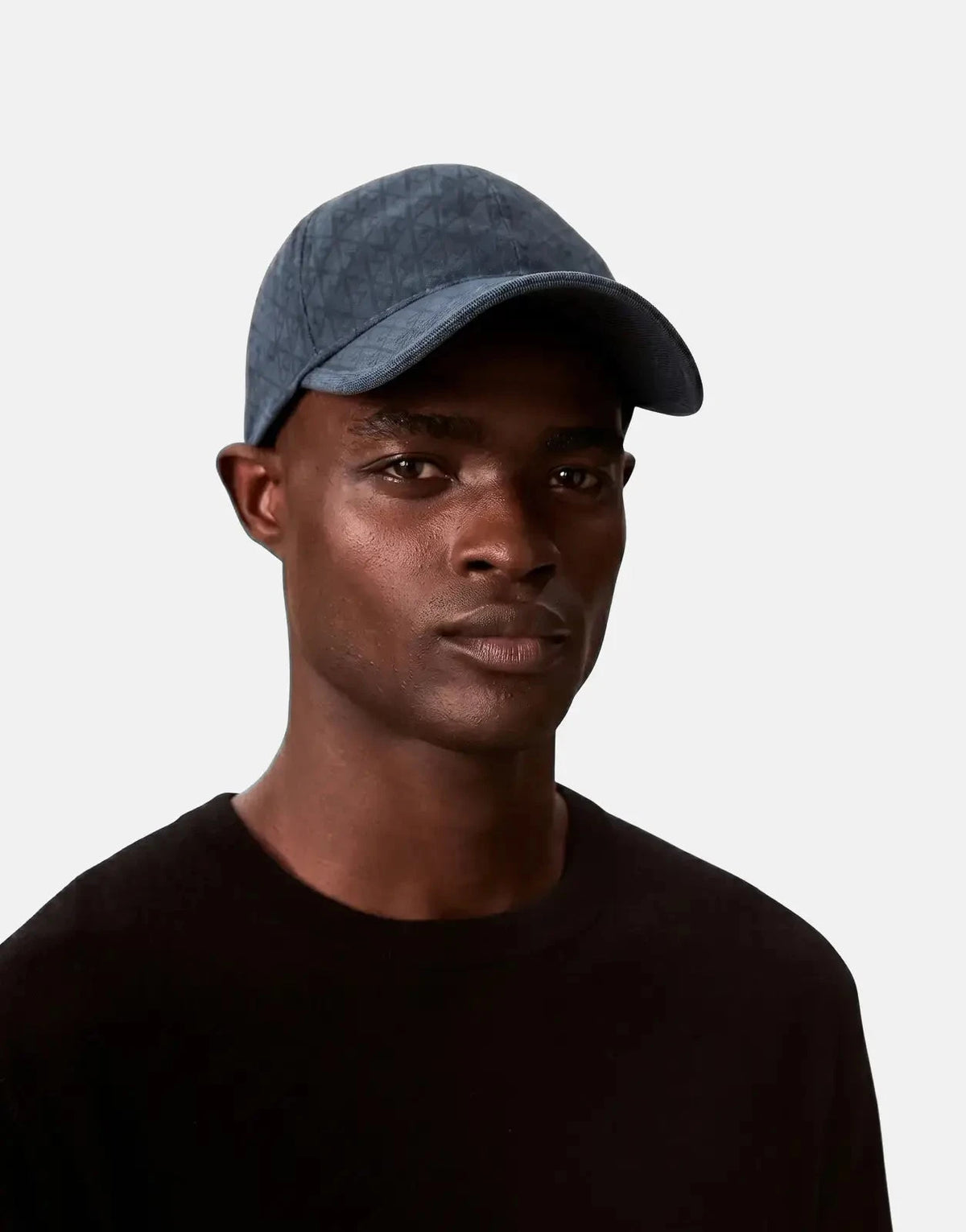 Calvin Klein Emblem Print Teal Leather Patch Cap - Subwear