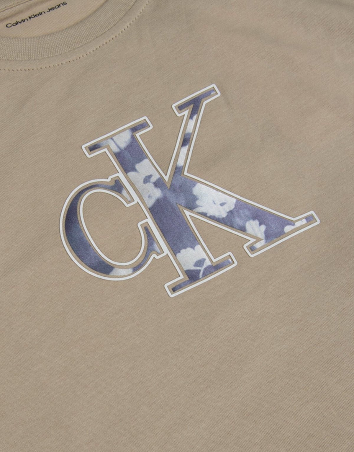 Calvin Klein Kids Monologo Brown T-Shirt - Subwear