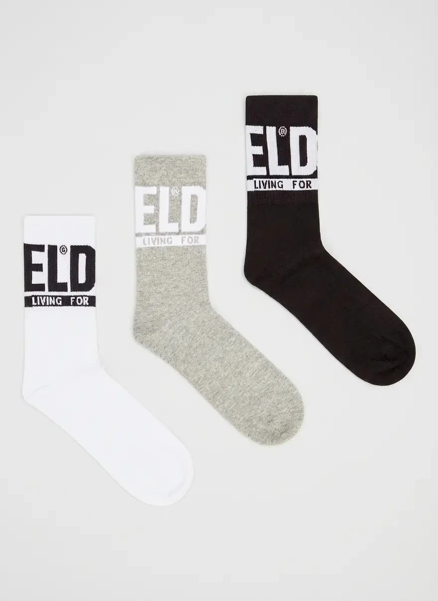 Diesel SKM Ray 3 Pack Socks E3843 - Subwear