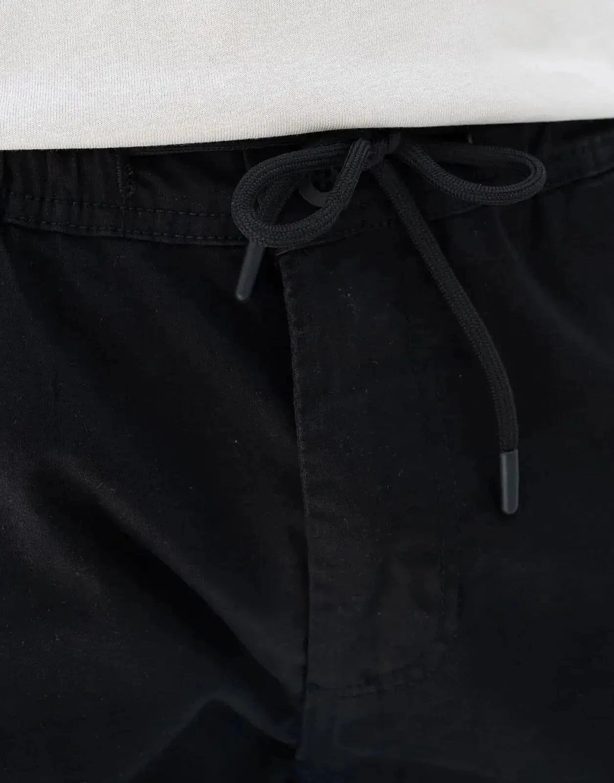 Fade Essential Cargo Black Pants - Subwear