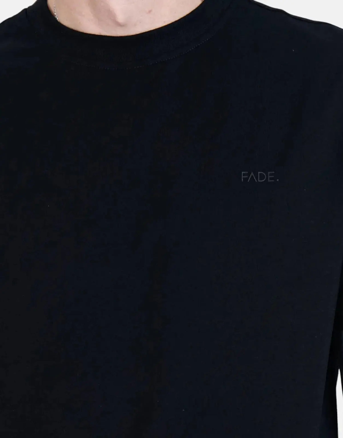 Fade Essential Slim Black T-Shirt - Subwear