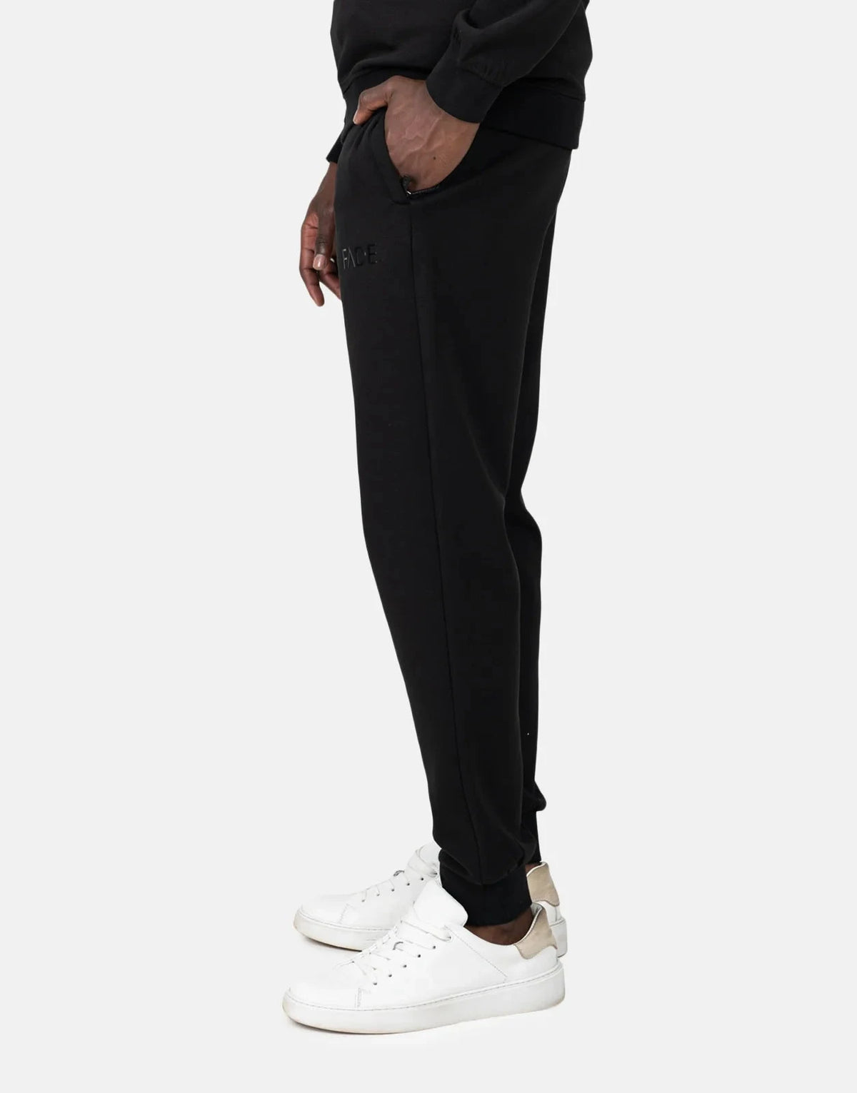 Fade Essential Slim Fit Black Sweatpants - Subwear