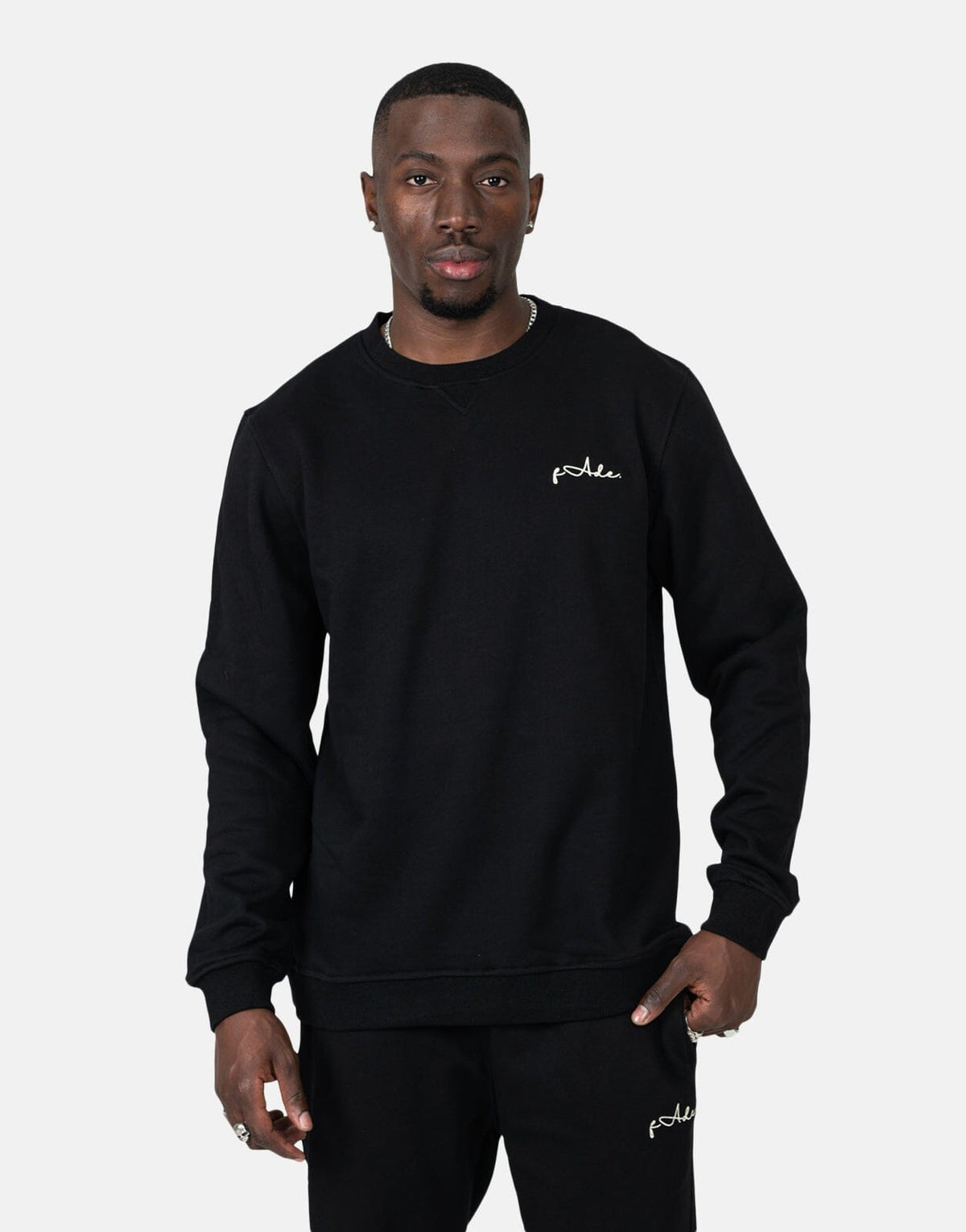 Fade Signature Sweatshirt Black - Subwear