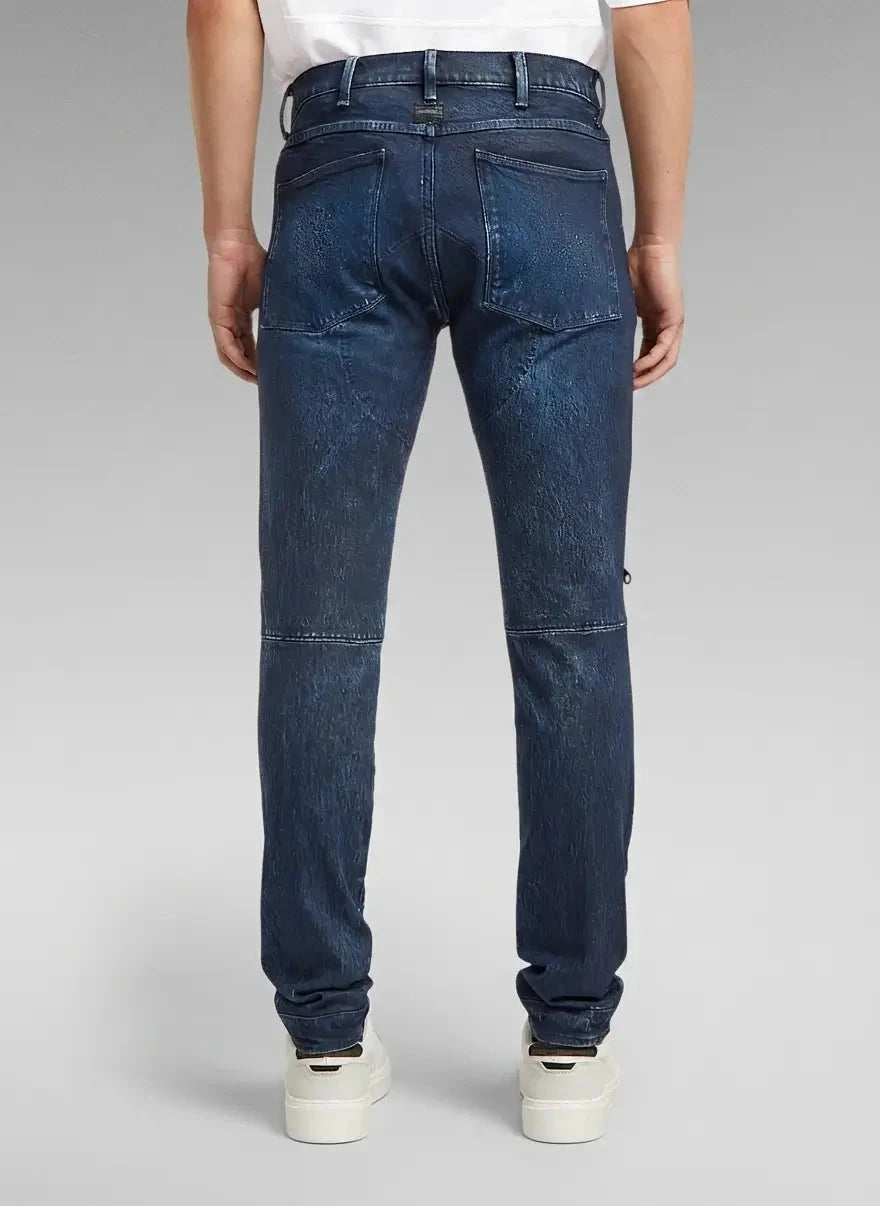 G-Star RAW 5620 3D Zip Knee Faded Cerulean Skinny Jeans - Subwear
