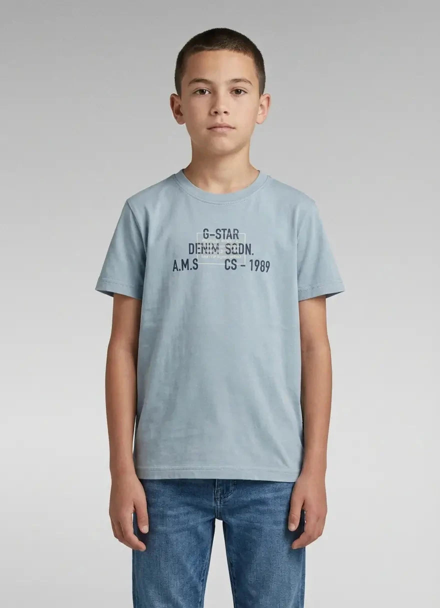 G-Star RAW Boys Base Lt Wave T-Shirt - Subwear