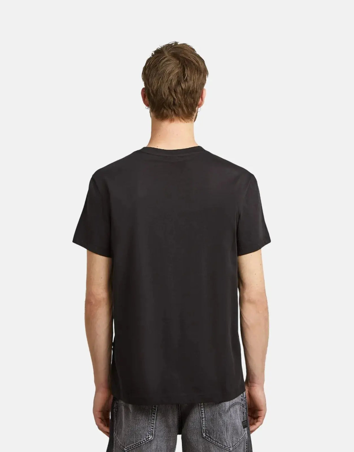 G-Star RAW Gel Print Black T-Shirt - Subwear