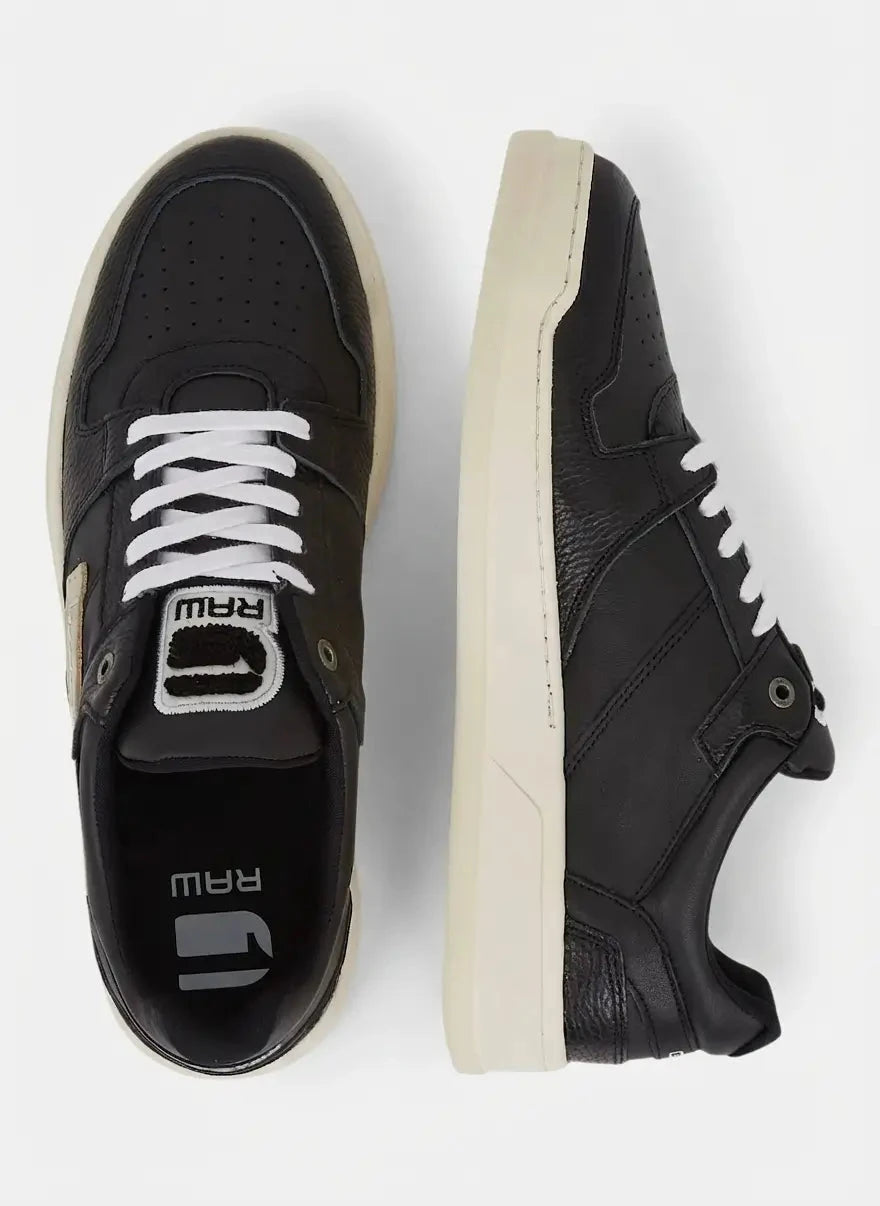 G-Star RAW Grid Lea Sneaker Blk/Off - Subwear