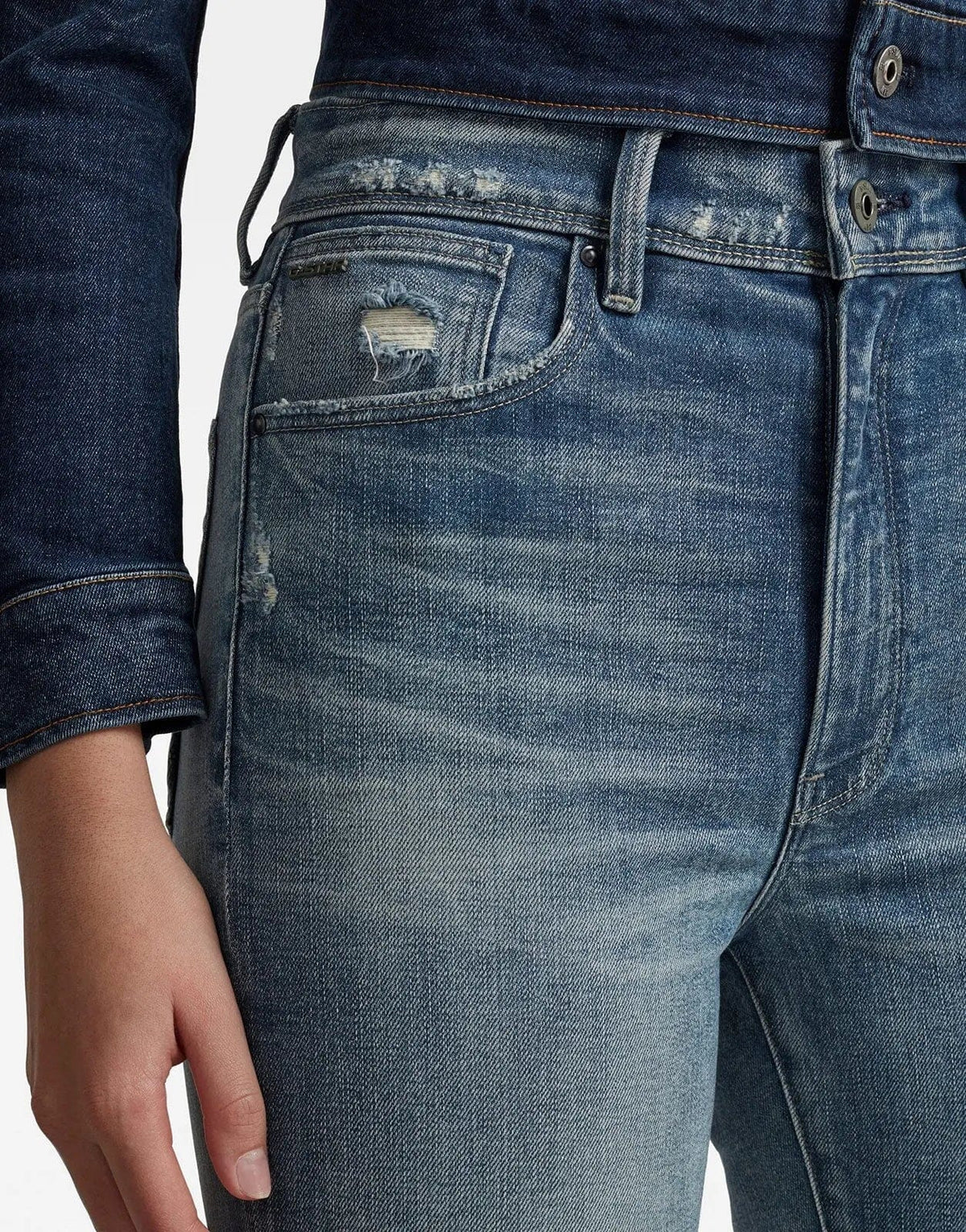 G-Star RAW Kafey Ultra High Ankle Jeans - Subwear