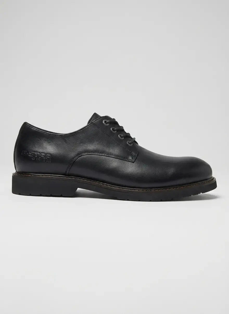 G-Star RAW Parc Basic Lace Up Black Shoe - Subwear