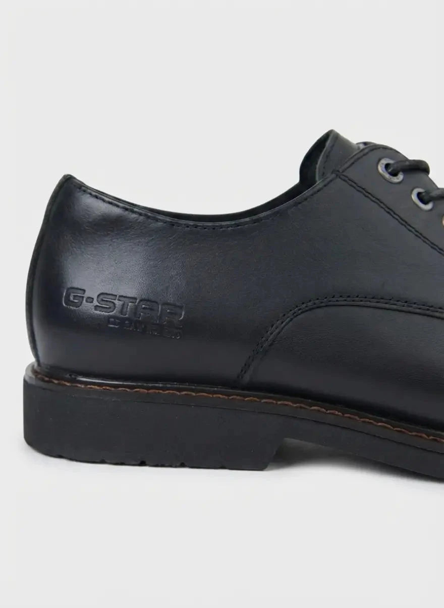 G-Star RAW Parc Basic Lace Up Black Shoe - Subwear