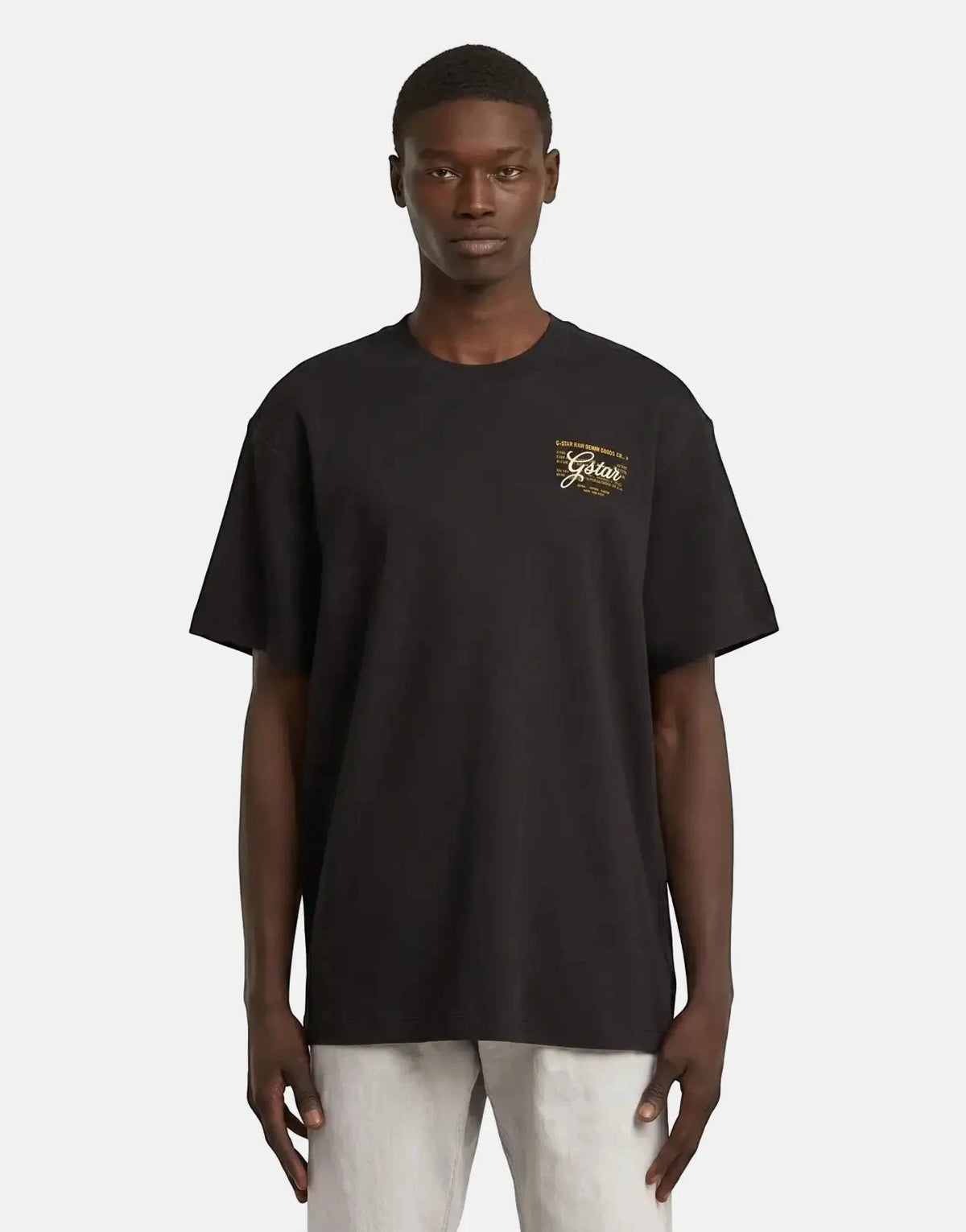 G-Star RAW Script Black T-Shirt - Subwear
