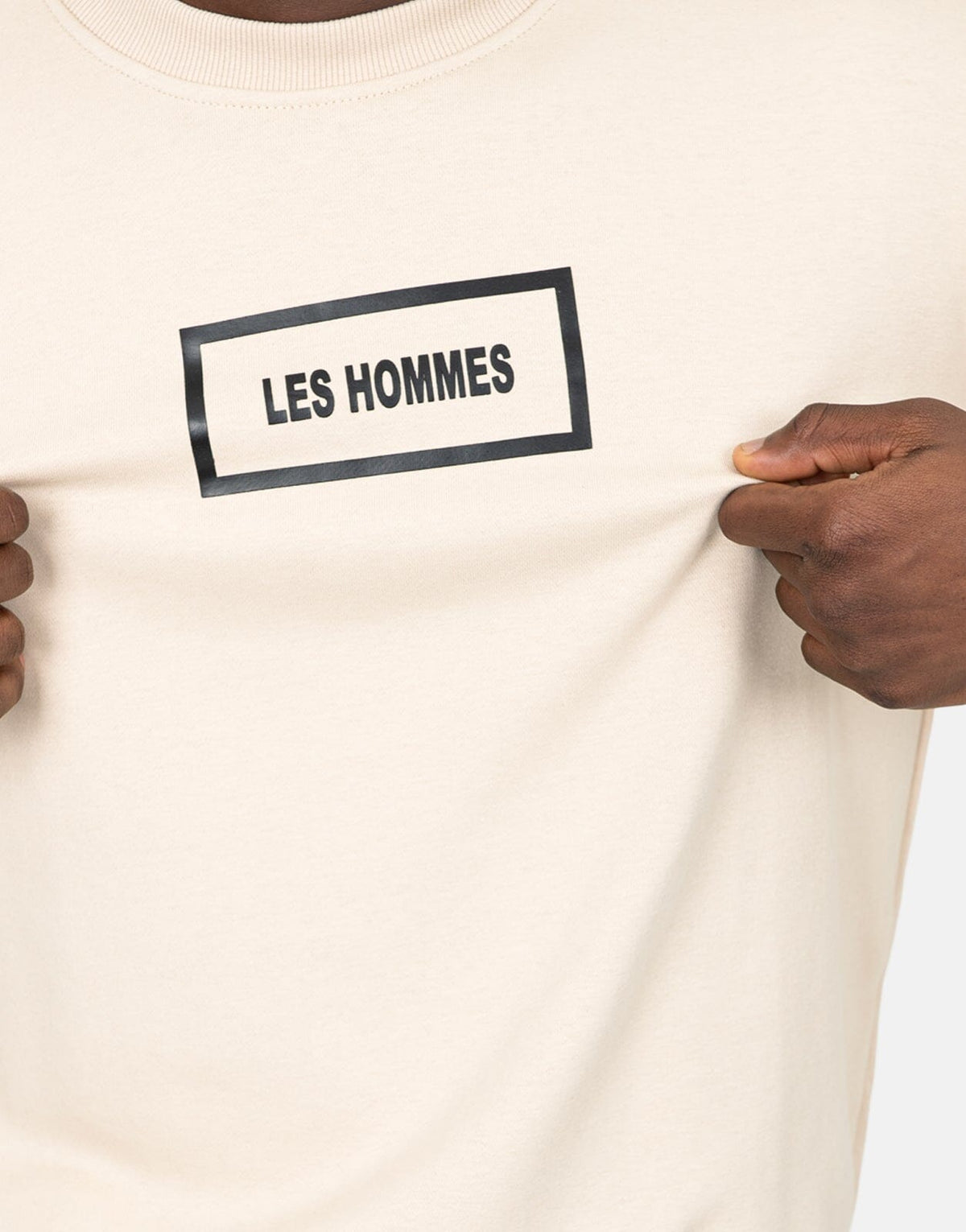 Les Hommes Logo Brown Sweatshirt - Subwear