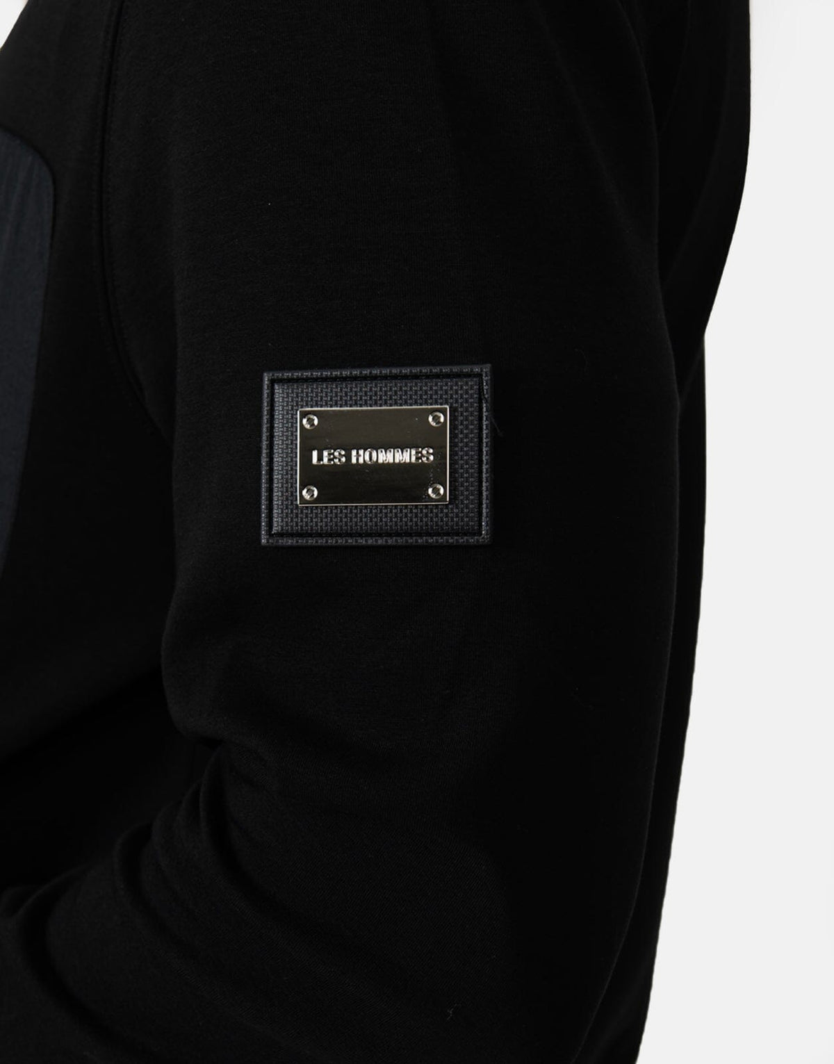 Les Hommes Nylon Crickle Black Jacket - Subwear