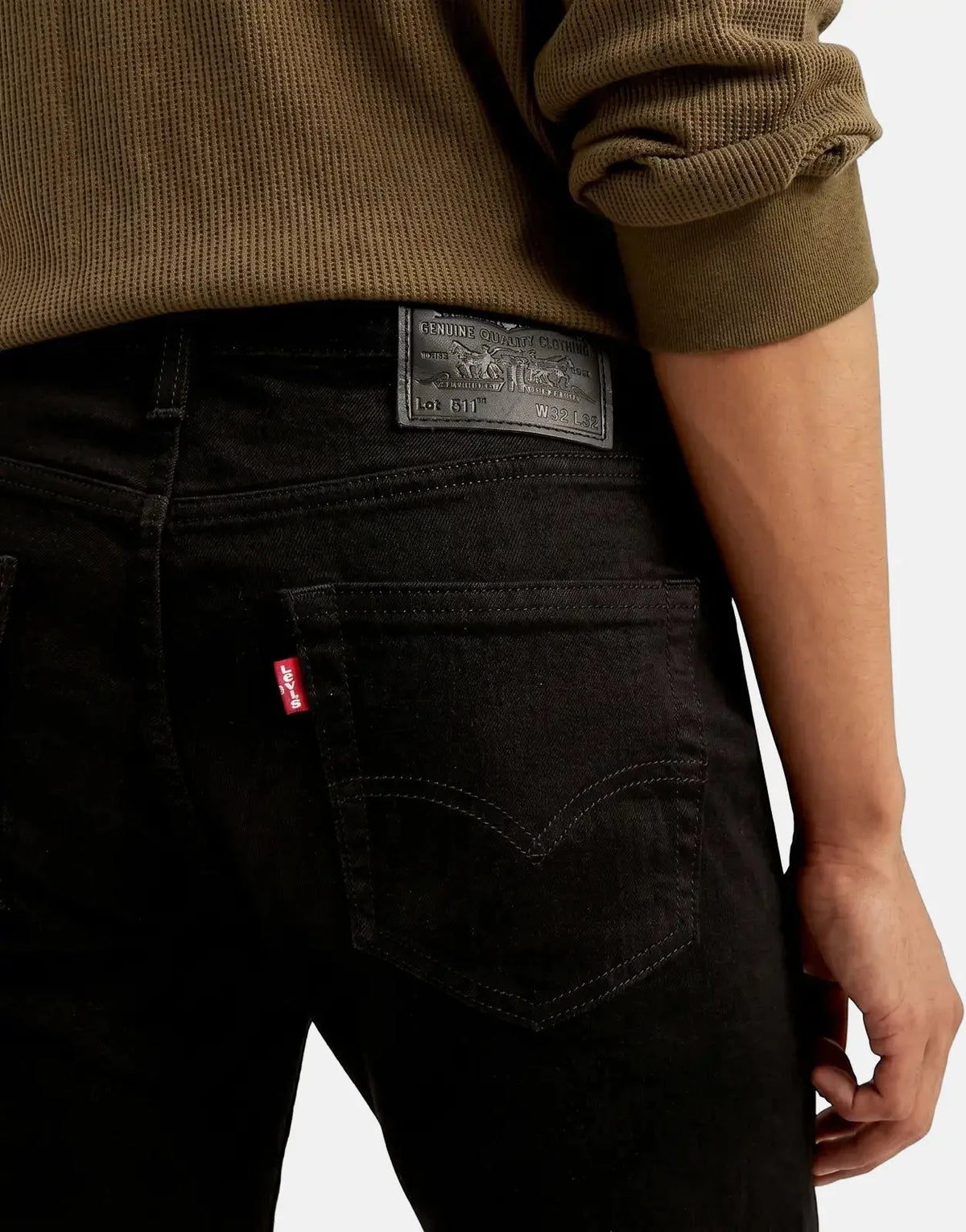 Levi's 511 Slim Black Jeans - Subwear