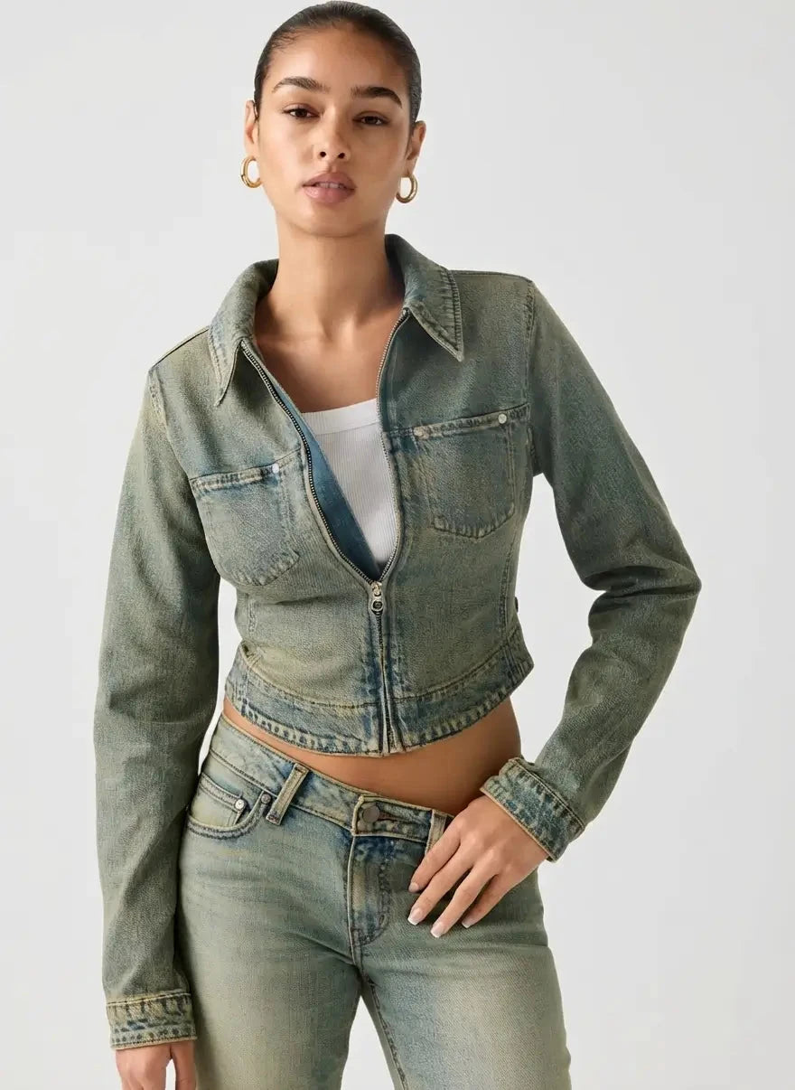 Levis Y2K Strech Fitted Trucker Jacket - Subwear