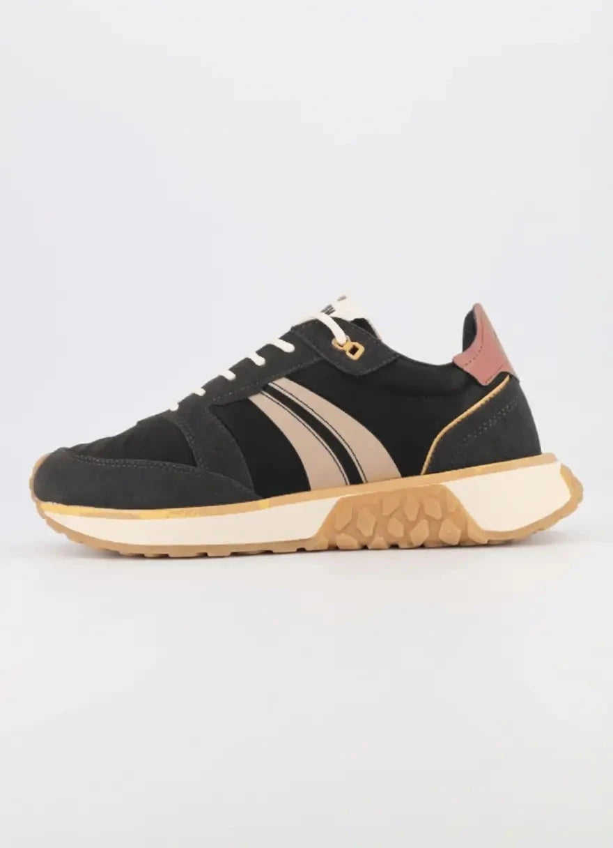 Palladium Troop Runner Flame Black & Beluga Sneaker - Subwear