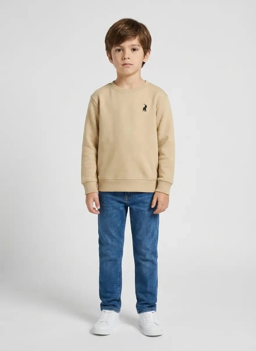 Polo Boys Adrian Camel Sweatshirt - Subwear