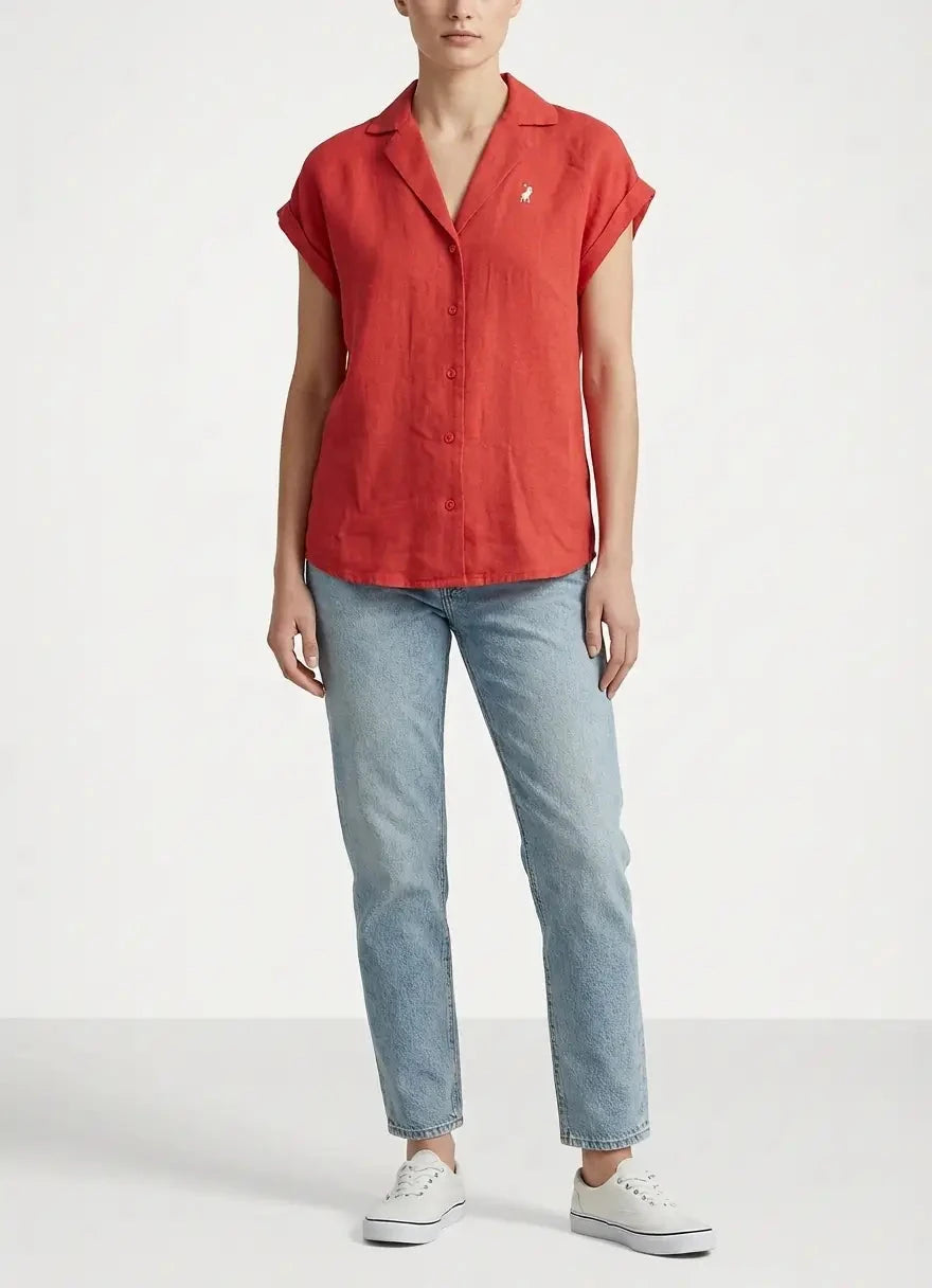 Polo Lillian Brick Shirt - Subwear