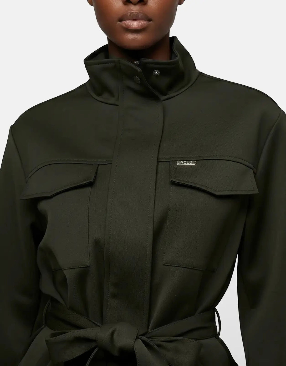 Polo Yuri Olive Wool Jacket - Subwear