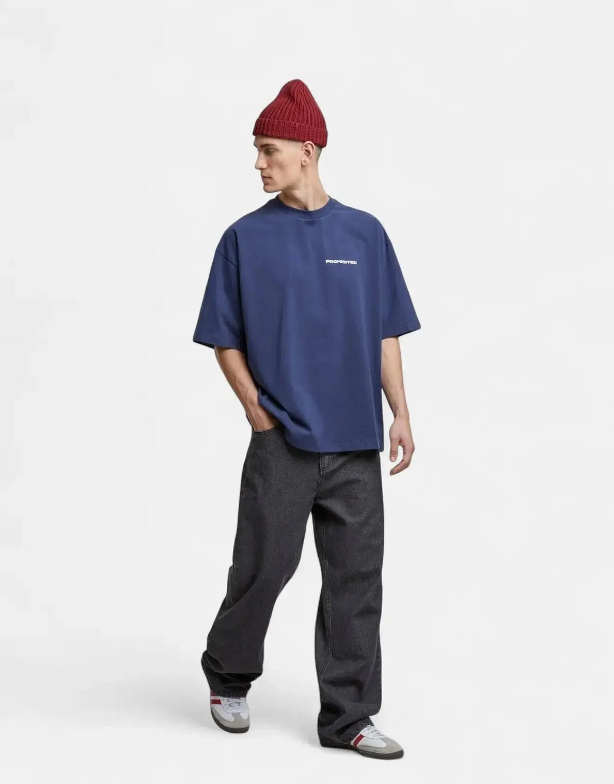 Prohibited 10119 Navy T-Shirt - Subwear