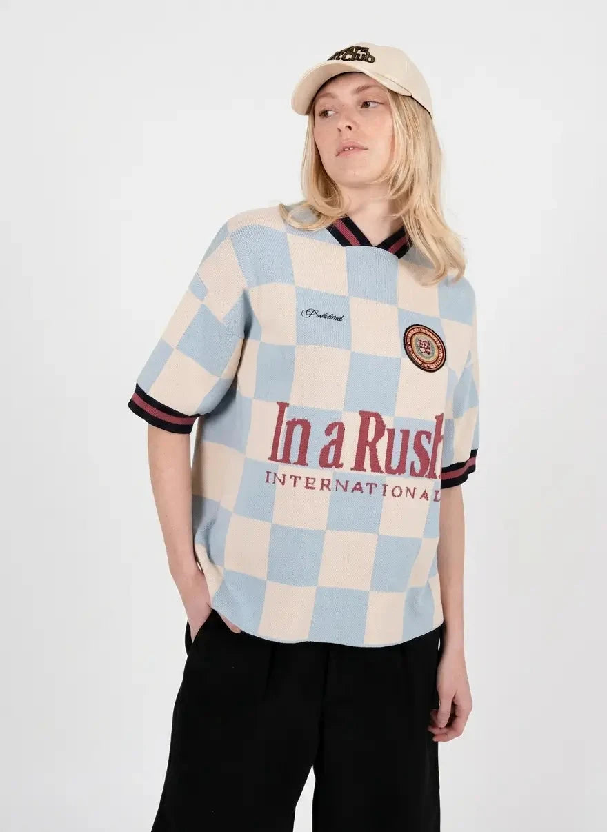 Prohibited Blue Knit Trikot - Subwear