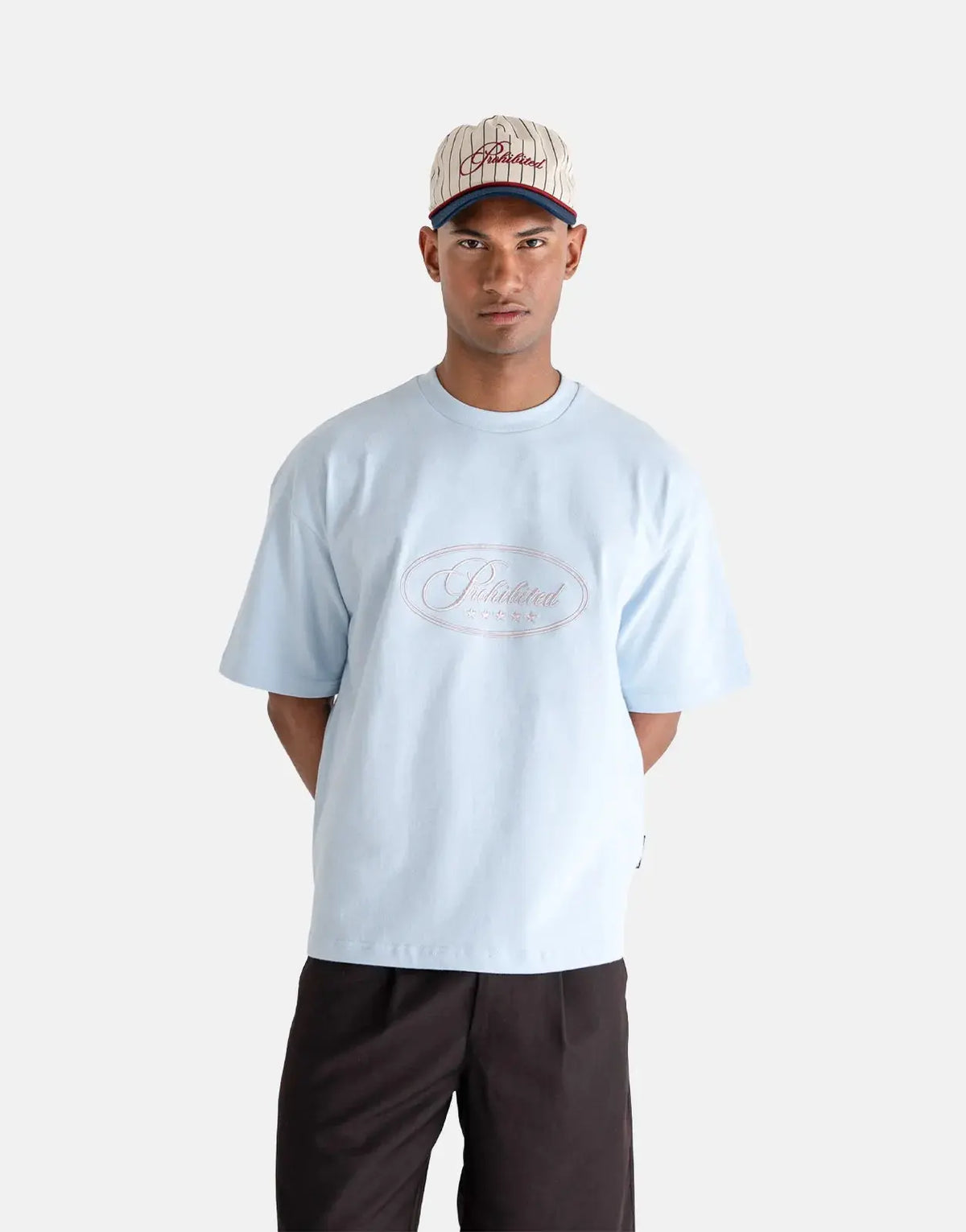 Prohibited Five Star Blue T-Shirt - Subwear