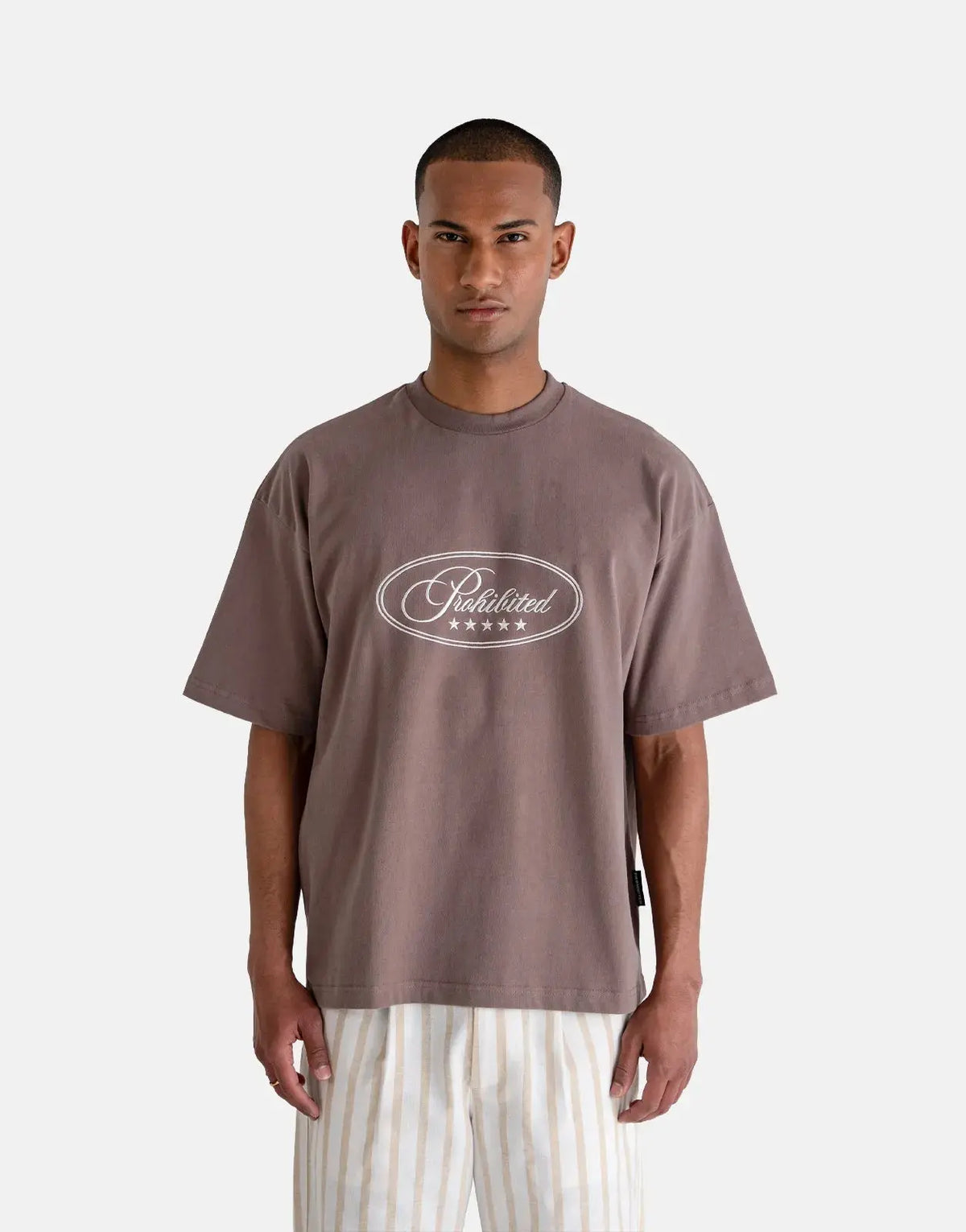 Prohibited Five Star Grey T-Shirt - Subwear