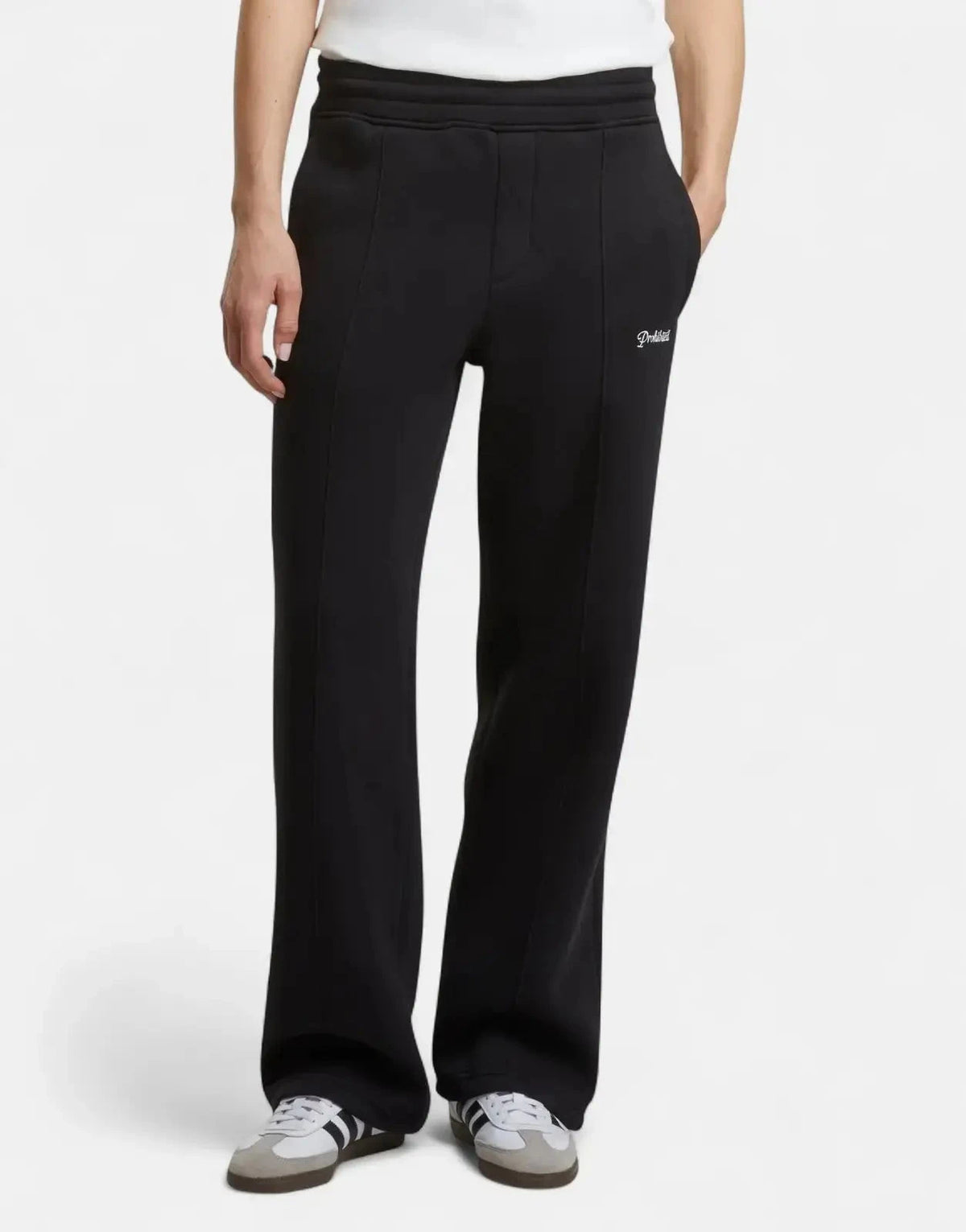Prohibited Loose Black Sweatpants - Subwear