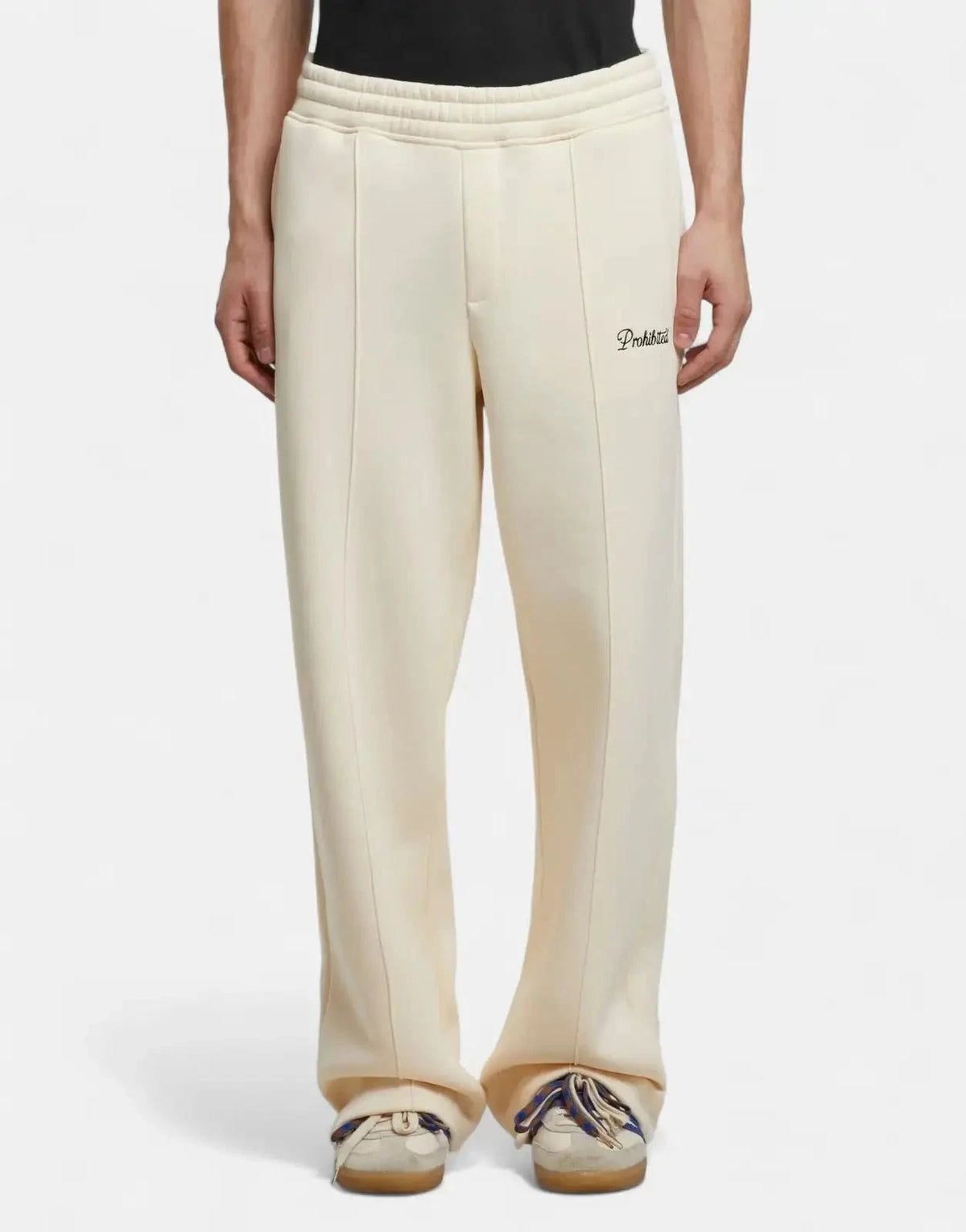 Prohibited Loose Ecru Sweatpants - Subwear