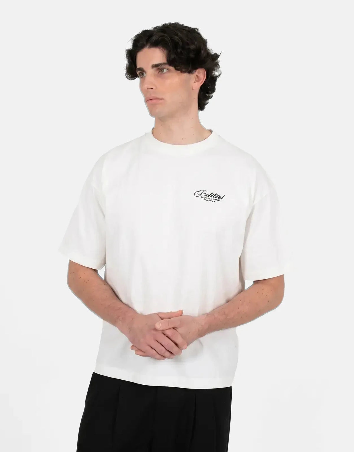 Prohibited Oldtimer Race Offwhite T-Shirt - Subwear