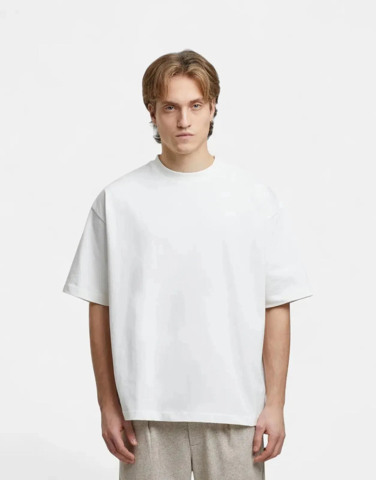 Prohibited Oversized Off-White T-Shirt - Subwear