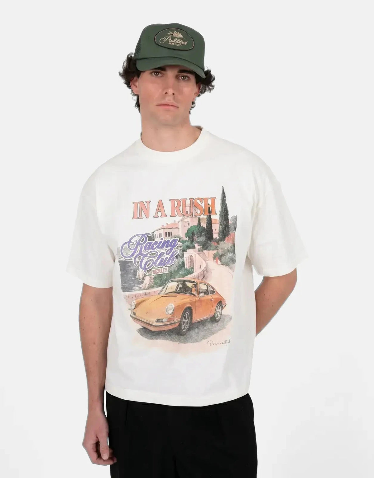Prohibited Speeding Offwhite T-Shirt - Subwear
