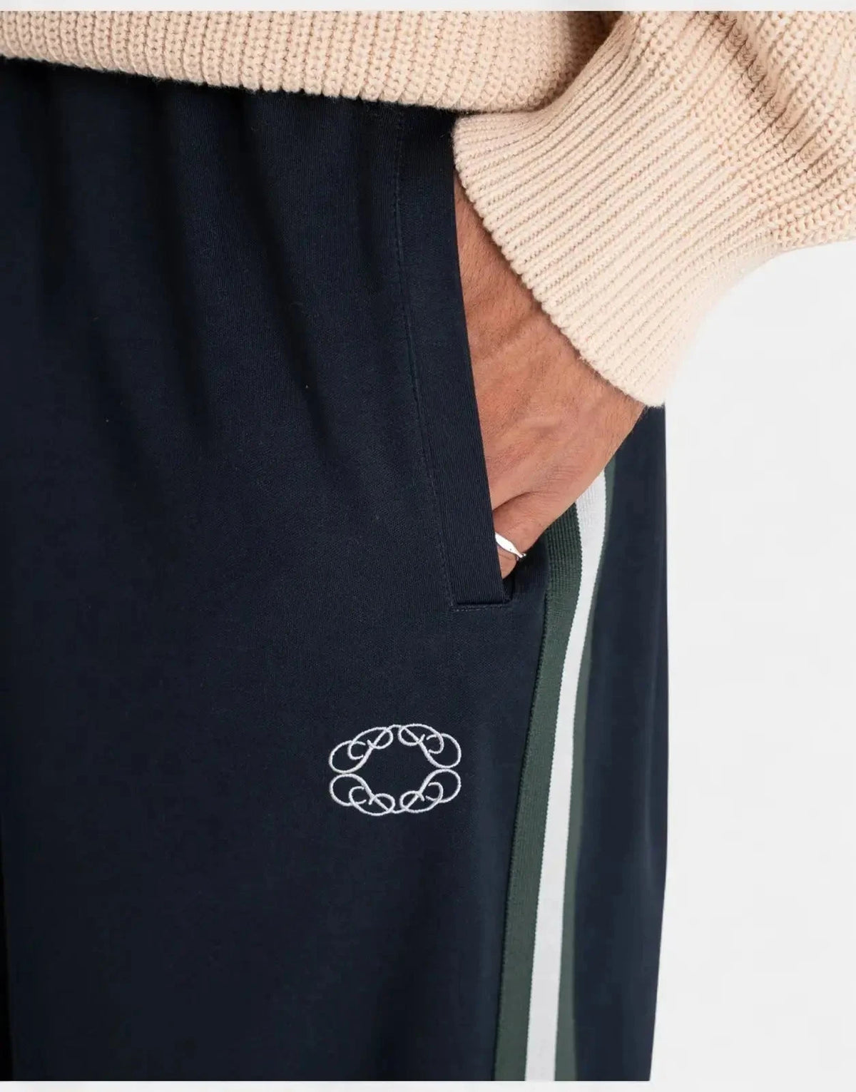 Prohibited Trail Navy Track Pants - Subwear