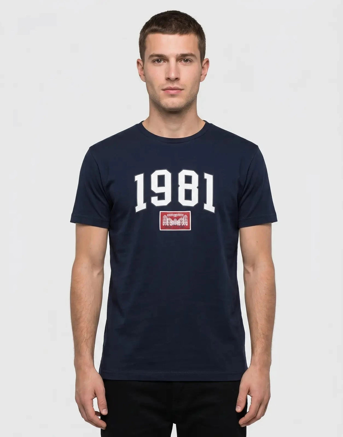 Replay 1981 Blue Navy T-Shirt - Subwear