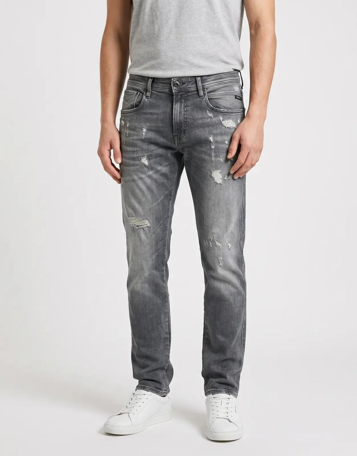 Replay Aged Medium Grey Jeans (check images) - Subwear
