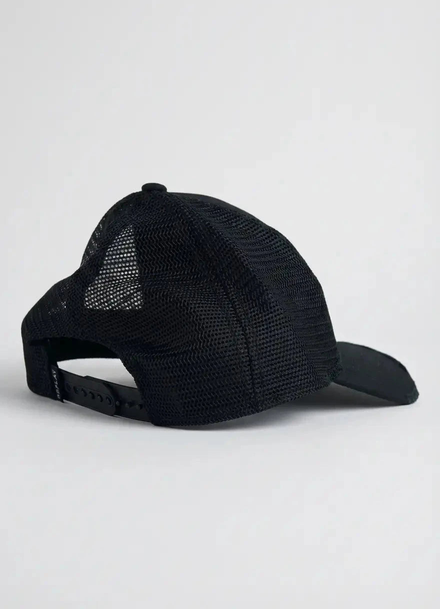 Replay Custom Service Washed Black Cap - Subwear