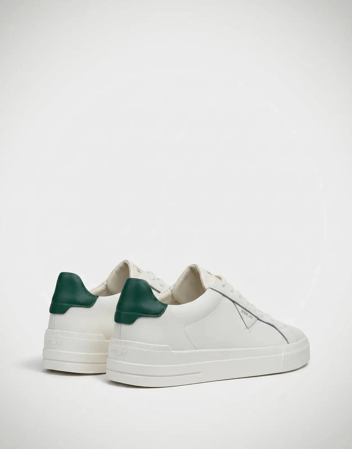 Replay Evan Class Sneaker Wht/Grn - Subwear