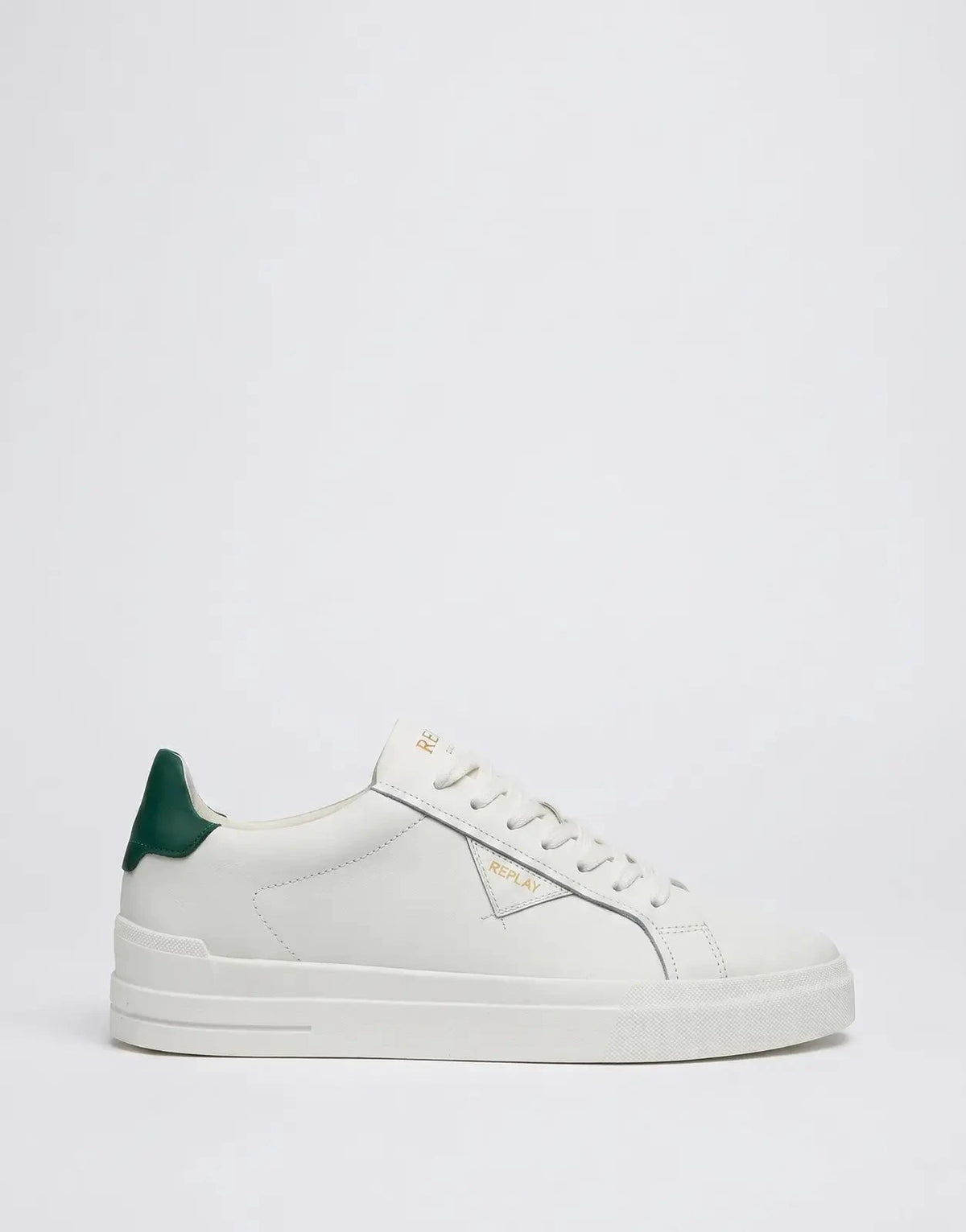 Replay Evan Class Sneaker Wht/Grn - Subwear