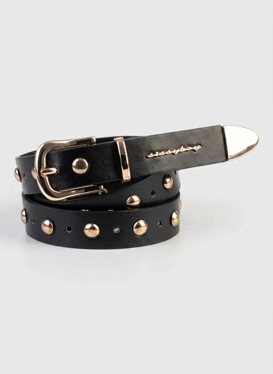 Sissy Boy Slimsy Stud Belt - Subwear