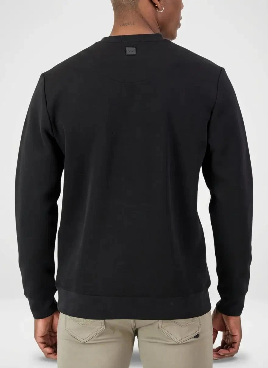 SPCC Lucian Black Sweatshirt - Subwear