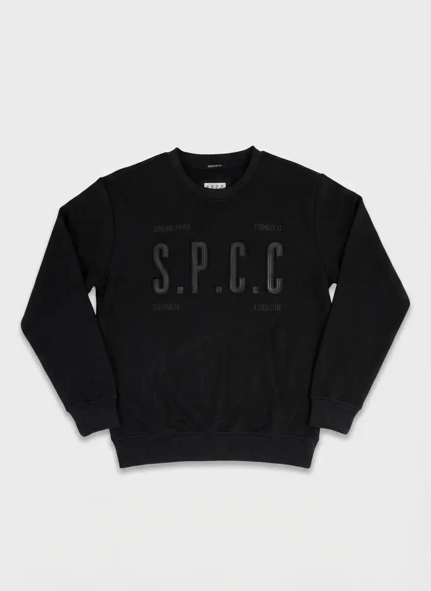 SPCC Lucian Black Sweatshirt - Subwear
