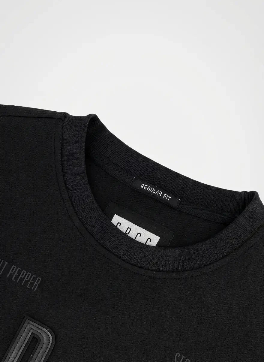 SPCC Lucian Black Sweatshirt - Subwear