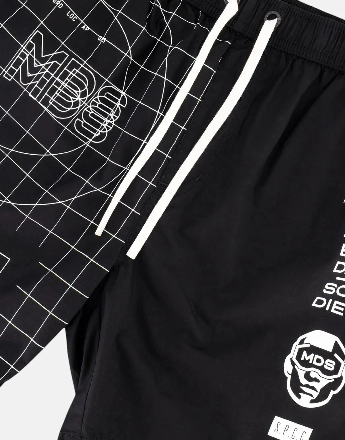 SPCC MDS Aviator Black Pool Shorts - Subwear