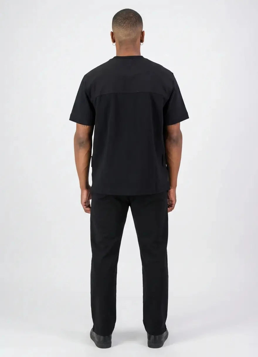 SPCC Recon Knox Black Sweat T Shirt - Subwear