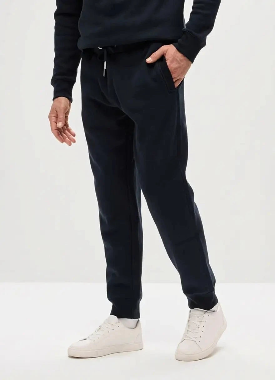 Superdry Essential Logo Eclipse Navy Sweatpants - Subwear