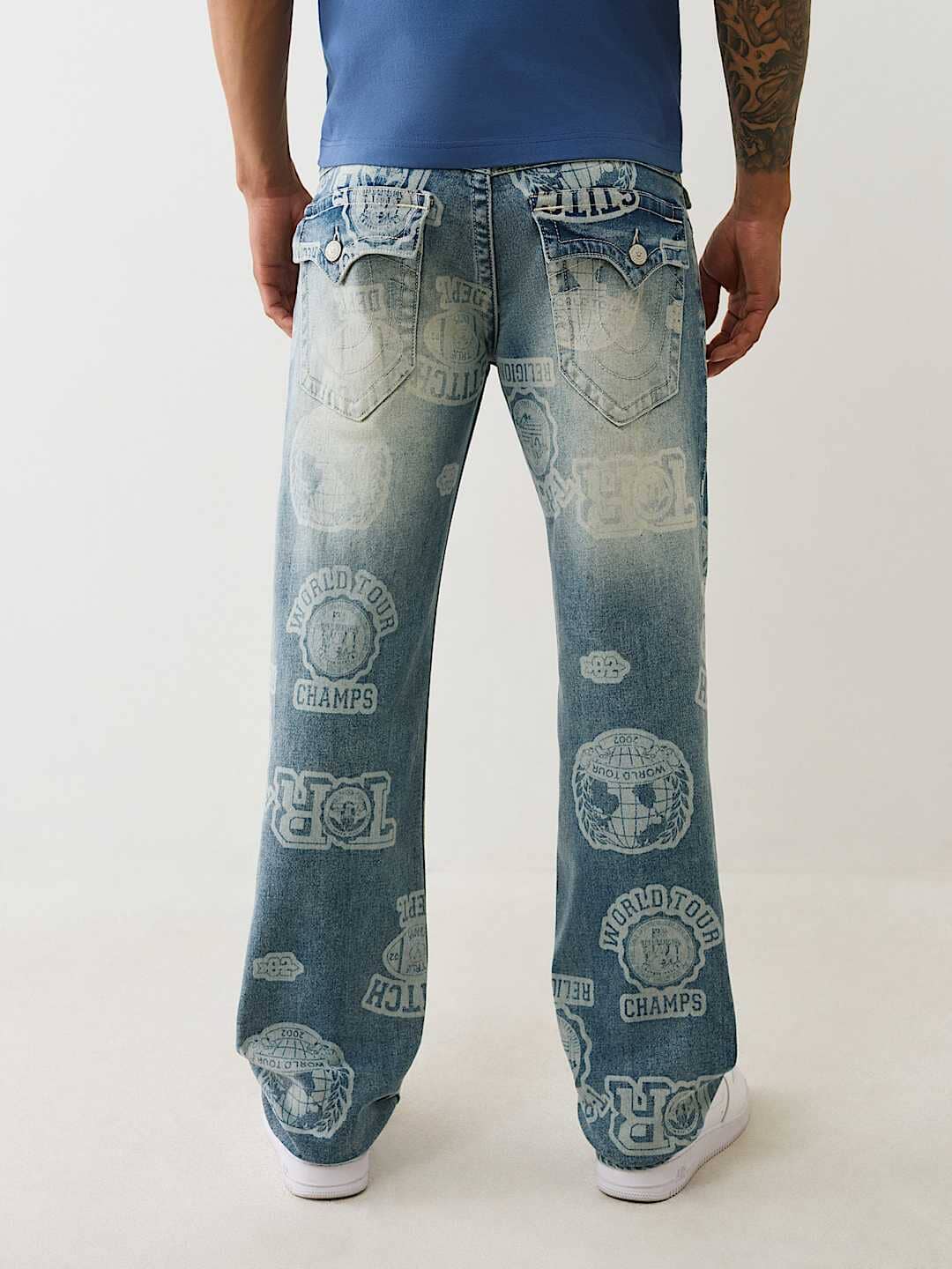 True Religion AOP Ricky Jeans - Subwear