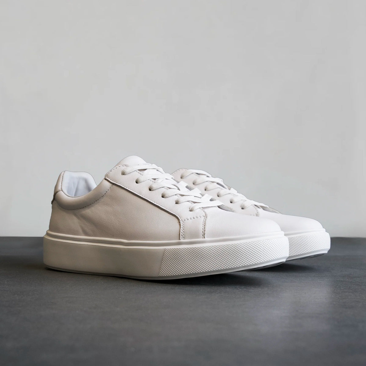 Fade Iconic Sneaker Nappa Leather White