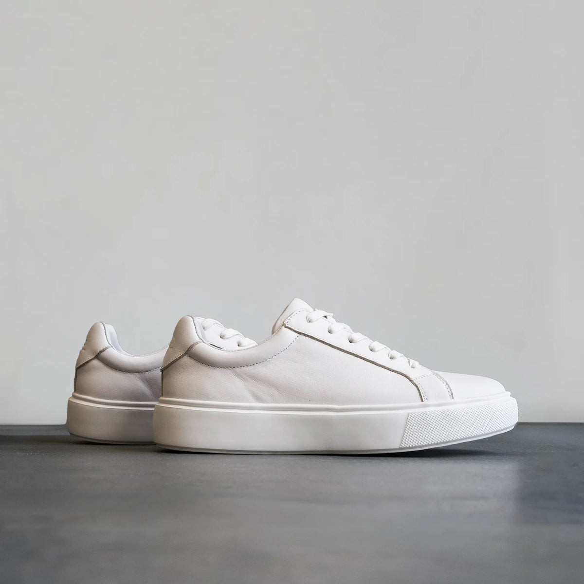Fade Iconic Sneaker Nappa Leather White